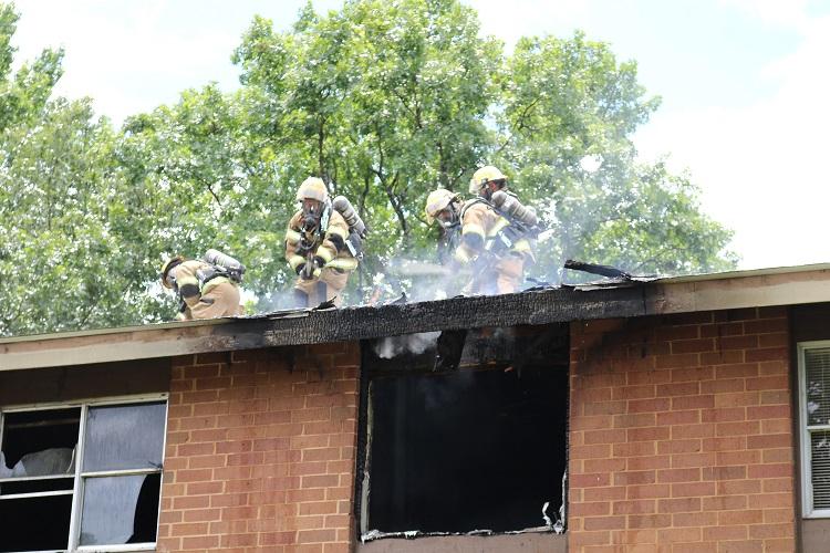 Apartment Fire Leaves Family Homeless