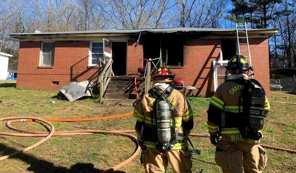 Usher Drive duplex fire