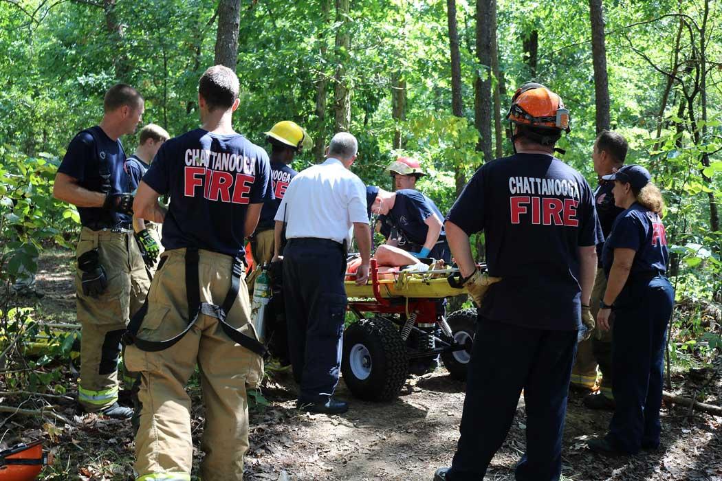 Woman Rescued After Fall on Raccoon Mountain